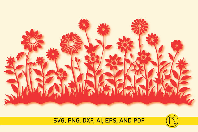 Cricut Wildflower Element SVG Bundle SVG MD JOYNAL ABDIN 