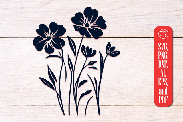 Cricut Wildflower SVG cut file SVG MD JOYNAL ABDIN 