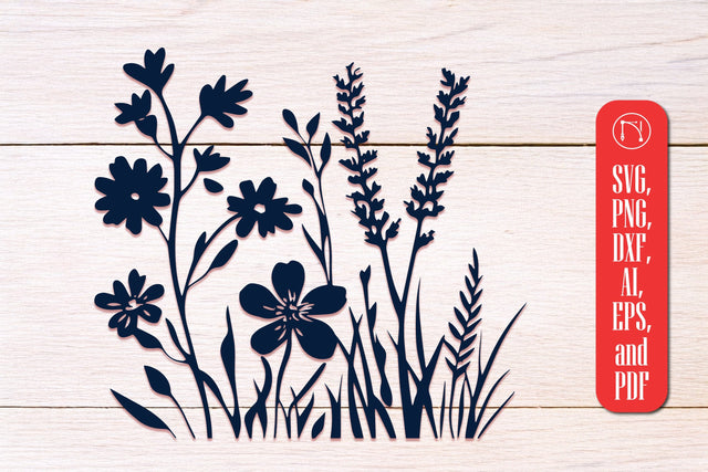 Cricut Wildflower SVG cut file SVG MD JOYNAL ABDIN 