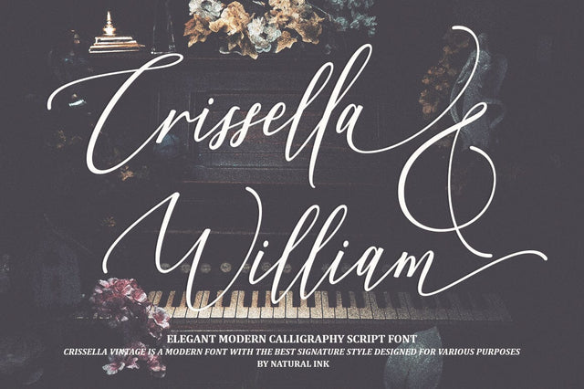 Crisella & William Font Studio Natural Ink 