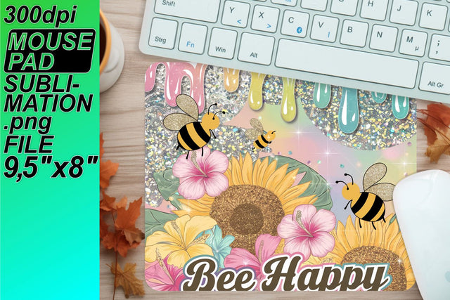Crisp and clear designs for mouse mats, ready for use! , Bee Sublimation HoodArtCraft 