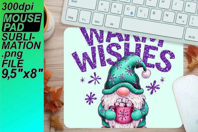 Crisp and clear designs for mouse mats, ready for use! , Gnomes Sublimation HoodArtCraft 