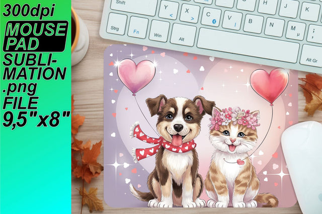 Crisp and clear designs for mouse pads, perfect for crafting! , Valentines Sublimation HoodArtCraft 