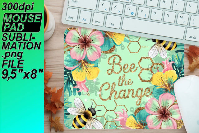 Crisp and clear mouse desk designs, ready for your projects! , Bee Sublimation HoodArtCraft 