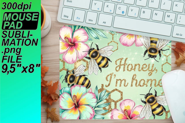 Crisp and clear mouse desk templates, perfect for crafting! , Bee Sublimation HoodArtCraft 