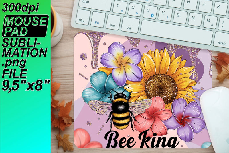 Crisp and clear PNG files for mouse pads, ideal for crafting! , Bee Sublimation HoodArtCraft 