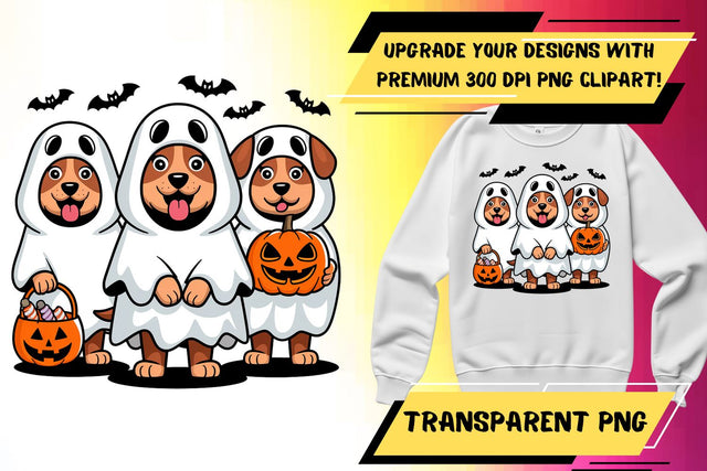 Crisp and engaging PNG, for sublimation work , Halloween Sublimation HoodArtCraft 