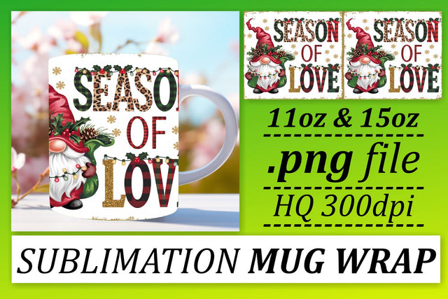 Crisp designs for mugs, stand out from the crowd! , Gnomes Sublimation afrosvg 