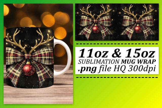Crisp designs for mugs, stand out from the crowd! , Xmas Sublimation afrosvg 