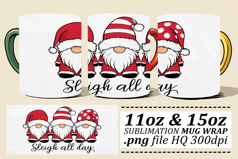 Crisp designs for mugs, stand out from the crowd! , Xmas Sublimation afrosvg 