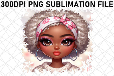 Crisp PNG files for custom stickers, perfect for fun! , Love Girl Sublimation afrosvg 