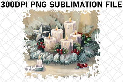Crisp PNG prints for door hangers, leave a message in style! , Christmas Sublimation afrosvg 