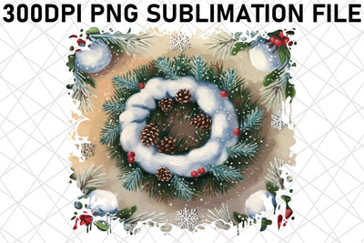 Crisp PNG templates for wall art, decorate beautifully! , Christmas Sublimation afrosvg 