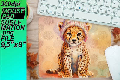 Crisp sublimation mouse mat templates, ready for use! , Animals Sublimation HoodArtCraft 