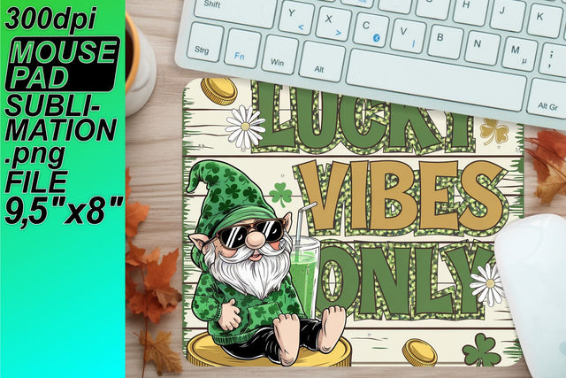 Crisp sublimation mouse mat templates, ready for use! , St Patrick Sublimation HoodArtCraft 