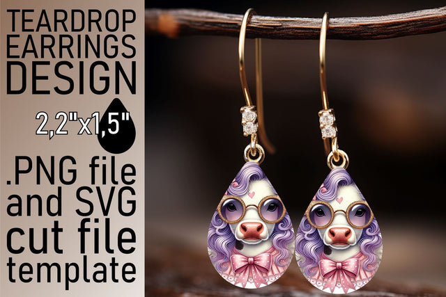 crisp sublimation template! , Teardrop earrings design, Valentines Sublimation afrosvg 