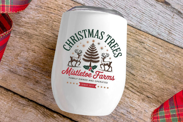 cristmas trees mistletoe farms family owned and operated SVG Angelina750 