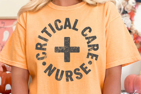 Critical Care Nurse SVG PNG, Cricut Svg, Silhouette File SVG DesignDestine 