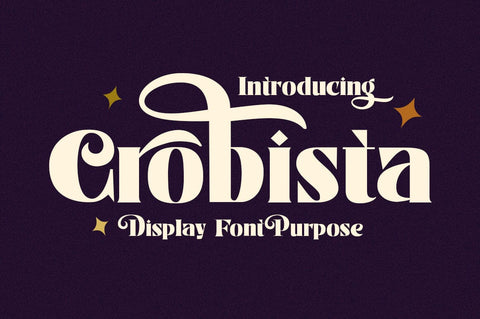 Crobista Font gatype 