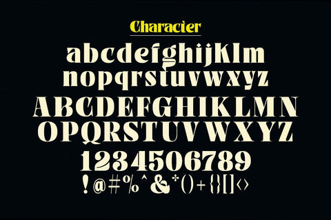 Crobista Font gatype 
