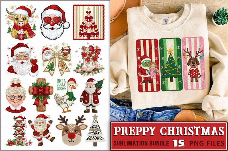 Crochet Yarn Christmas Png Bundle Sublimation Shetara Begum 