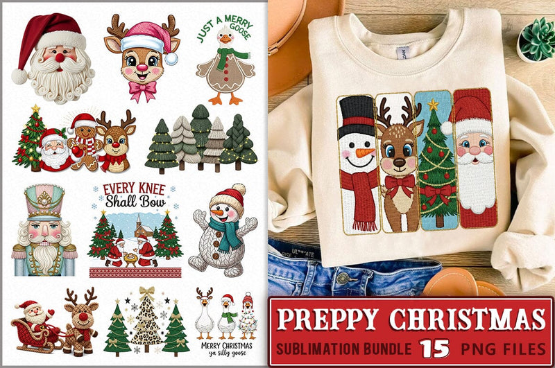 Crochet Yarn Christmas Png Bundle Sublimation Shetara Begum 