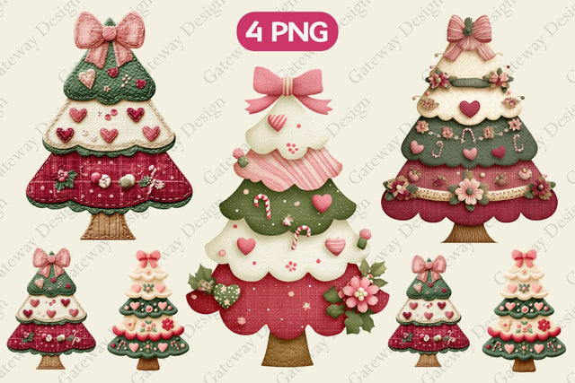 Crochet Yarn Christmas Tree PNG, Christmas Tree PNG, Tree Sublimation designmaster24 