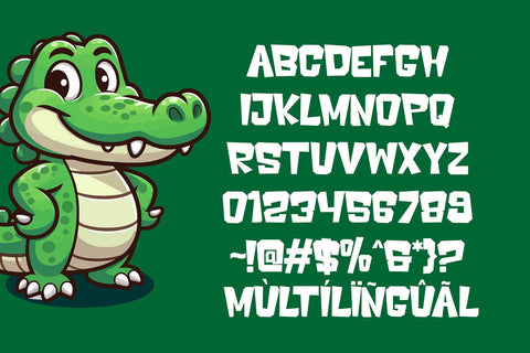 Croco Bold - A Bold Display Font Font Mozzatype 