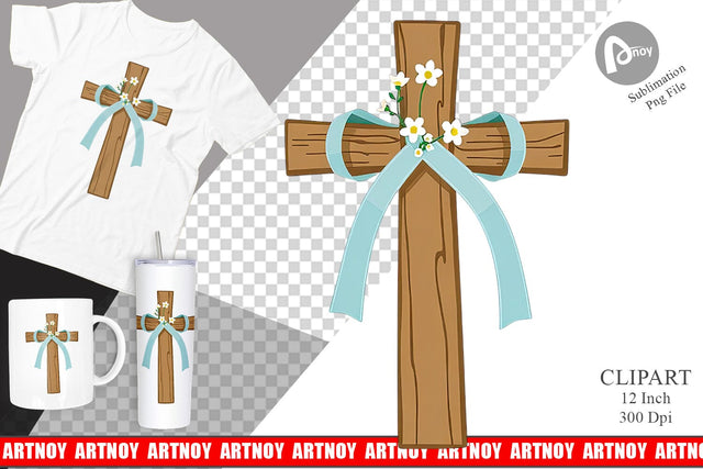 Cross Clipart Sublimation artnoy 