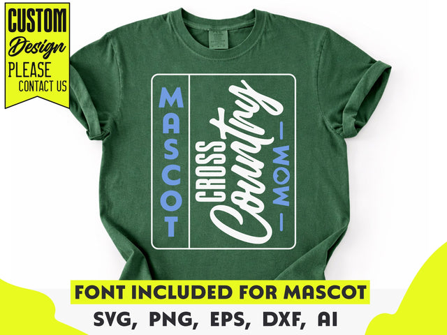 Cross Country Mom Team SVG Template SVG DesignDestine 