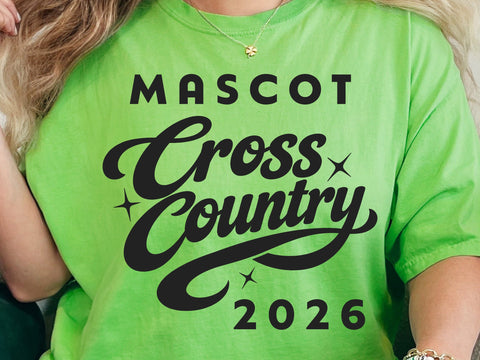 Cross Country Team SVG Template, 70s Sports Svg SVG DesignDestine 