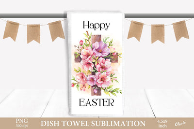 Cross Dish Towel Sublimation PNG. Earring Sublimation PNG Sublimation Olga Terlyanskaya 