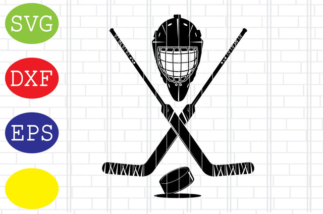 Crossed Goalie Sticks Svg, Ice Hockey Svg, Hockey SticksSvg, Winter Sport Svg, Jpg, Eps, Dxf Files SVG DigitalSvgFiles 