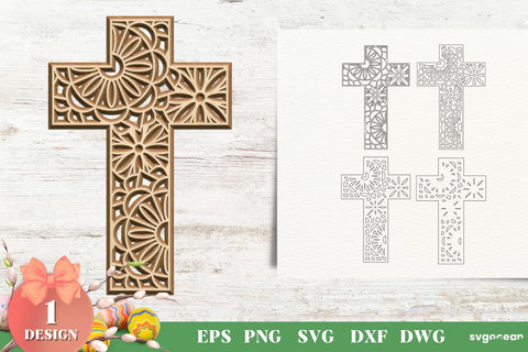 Crosses Laser Cut SVG SvgOcean 