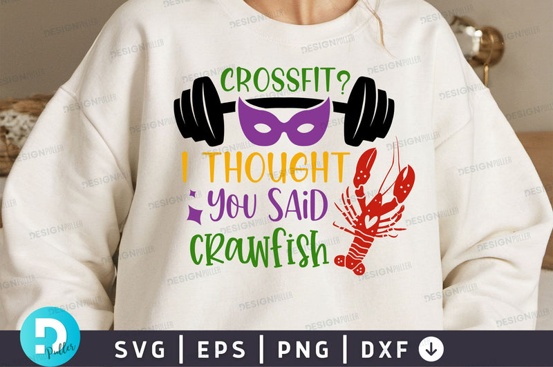 Crossfit i thought SVG Design SVG Regulrcrative 