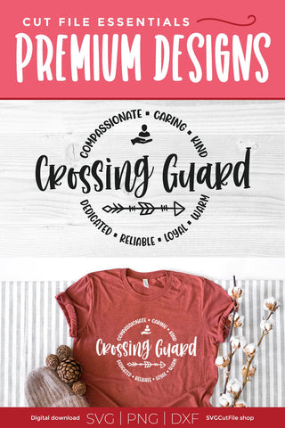 Crossing guard SVG for Cricut or Silhouette SVG SVG Cut File 