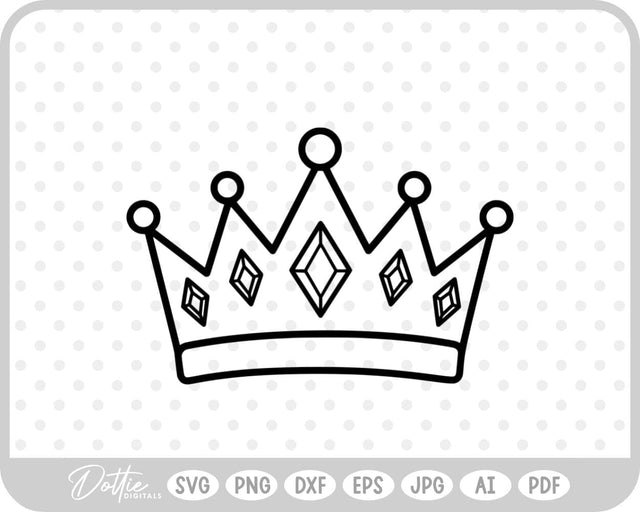 Crown SVG DottieDigitals 