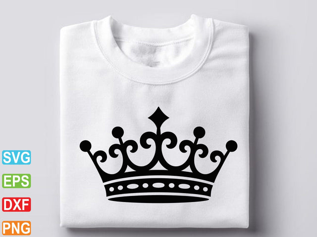 Crown SVG, Royal Crown Silhouette, Crown Vector SVG Creativeart88 