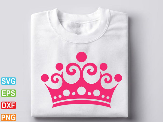 Crown SVG, Royal Crown Silhouette, Crown Vector SVG Creativeart88 