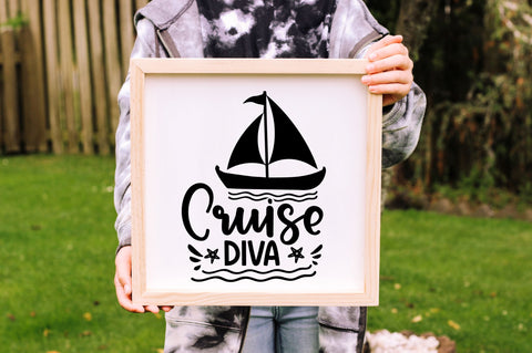 cruise diva SVG Design SVG Regulrcrative 