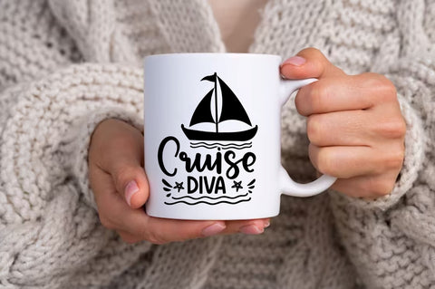 cruise diva SVG Design SVG Regulrcrative 