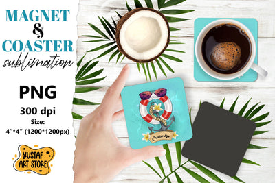 Cruise magnet/Cruise coaster. Cruise sublimation design Sublimation Yustaf Art Store 