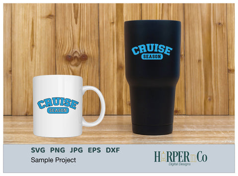 Cruise Season Laser SVG EPS Cut File SVG HarperNCo 
