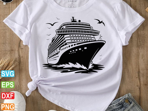 Cruise Ship SVG, Cruise Vacation svg, Yacht Svg, Boat svg, Family Cruise svg SVG Creativeart88 