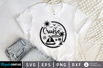 Cruise squad SVG Design SVG Regulrcrative 