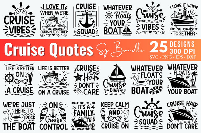 Cruise SVG Bundle SVG Regulrcrative 