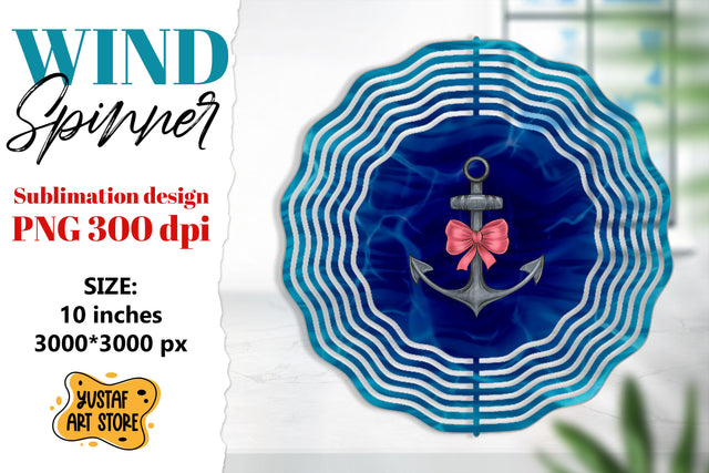 Cruise wind spinner. Vacation sublimation Sublimation Yustaf Art Store 