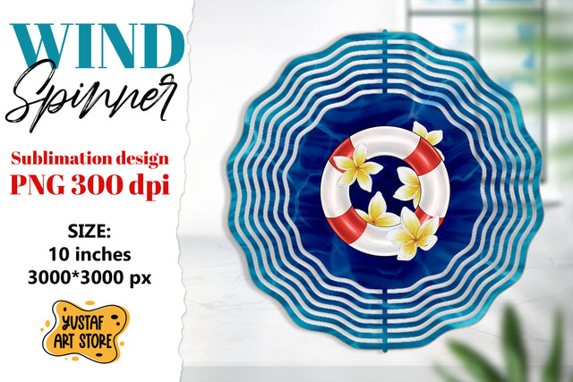 Cruise wind spinner. Vacation sublimation Sublimation Yustaf Art Store 