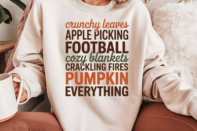 Crunchy Leaves Apple Picking SVG Angelina750 
