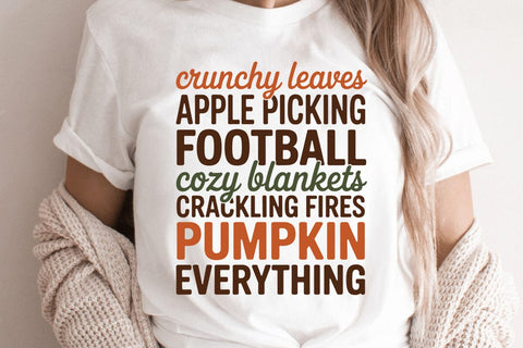 Crunchy Leaves Apple Picking SVG Angelina750 